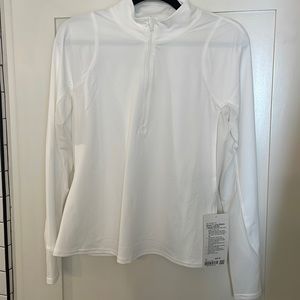 Lululemon Nulux Long Sleeve Tennis 1/2 Zip NWT